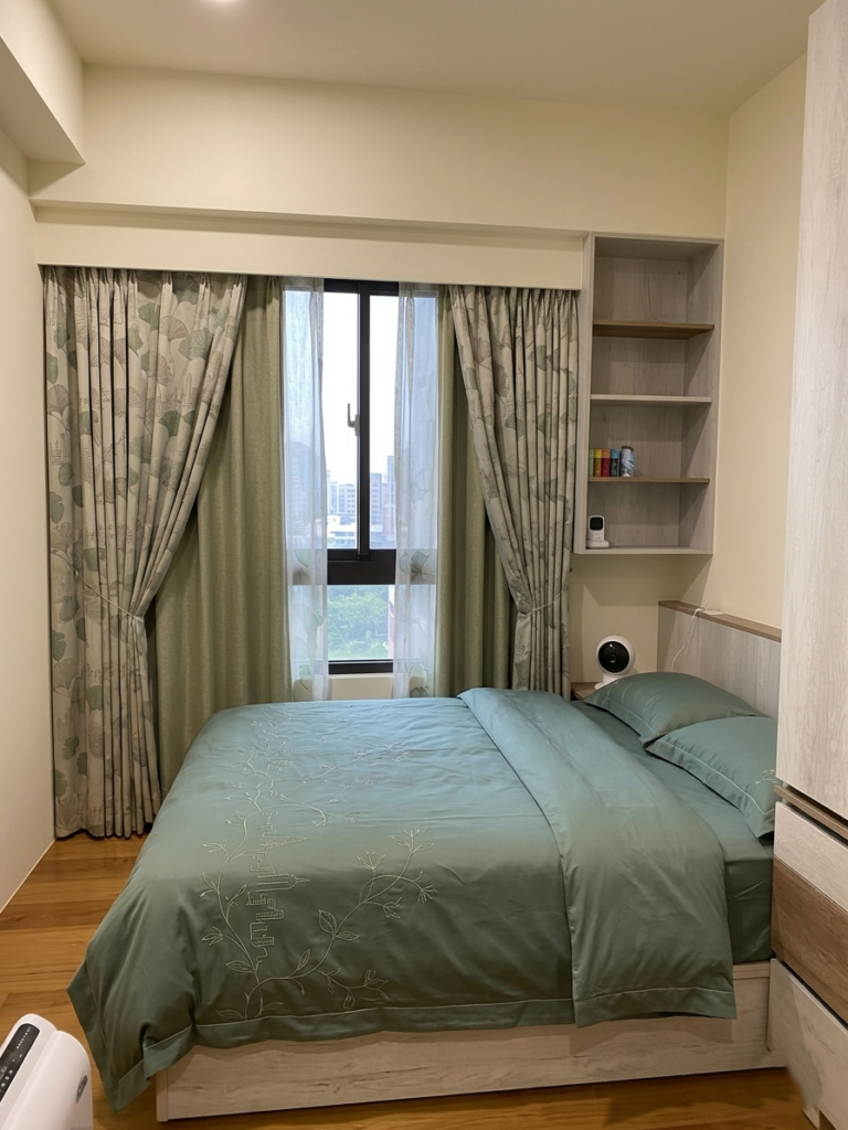 桃園書房設計書桌與系統櫃整合收納規劃鴻舍室內設計